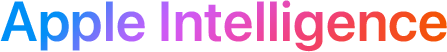 Apple Intelligence logo